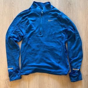 Mens Nike running 1/4 zip